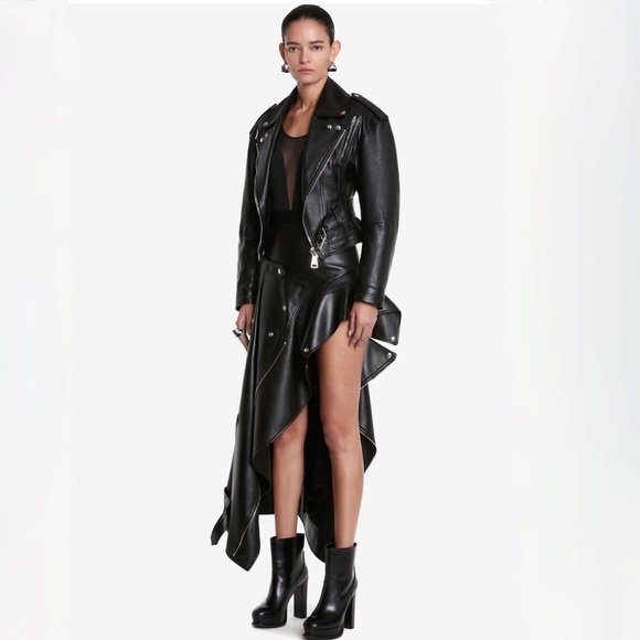 Alexander McQueen Black platform Ankle Boots US8 - Picture 4 of 16